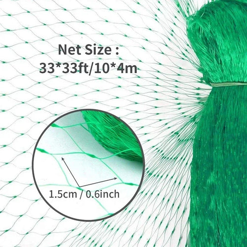 4X5M/ 5X20M Reusable Black Fruit Tree Netting, Garden Netting for Protecting Fruit Trees, Plants and Vegetables from Birds and A